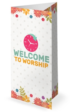 Daylight Saving Time Spring Forward Trifold Bulletin