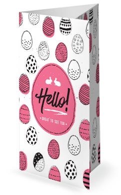 Church Easter Egg Hunt Trifold Bulletin Template