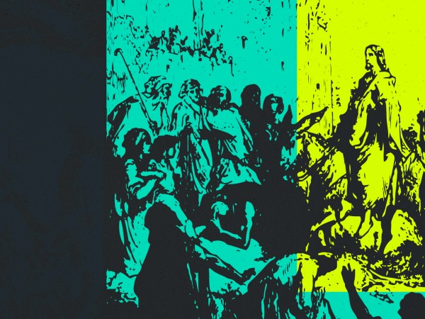 Palm Sunday Triumphal Entry Worship Background