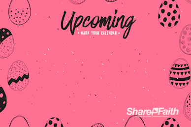 Church Easter Egg Hunt Announcements Video