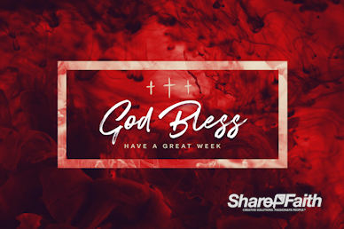 Good Friday It Is Finished Goodbye Video Loop