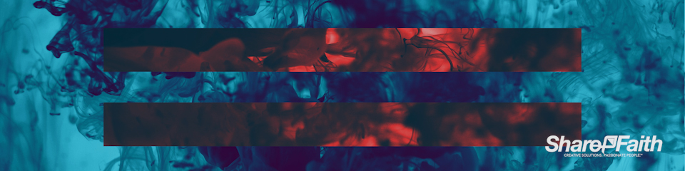 Dual Color Ink Stripe Multi Screen Worship Video