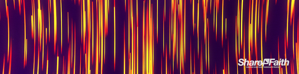 Descending Abstract Lines Triple Wide Worship Motion Background