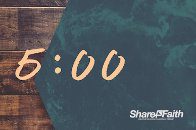 Father's Day Father & Son Church Countdown Timer