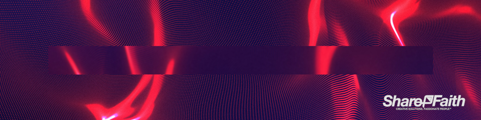 Red Energy Rays Particle Worship Multi Screen Background Video