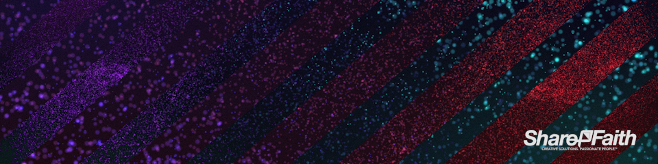 Swirling Particle Wave Multi Screen Worship Motion Background