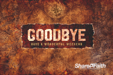 Acts Of The Apostles Goodbye Motion Graphic