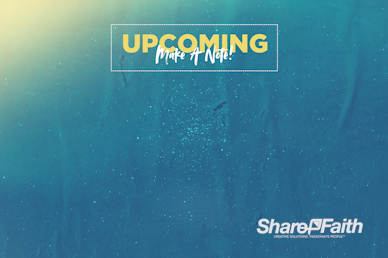 Church Missions Trip Announcements Motion Graphic