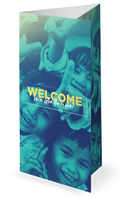 Church Missions Trip Trifold Bulletin Cover
