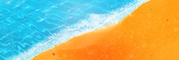 Church Summer Camp Beach Website Banner