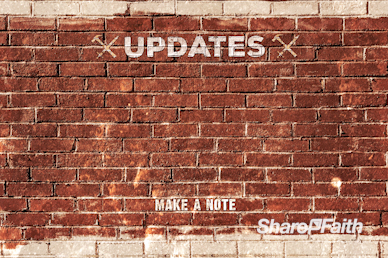 Rise Up And Build Announcements Motion Graphic