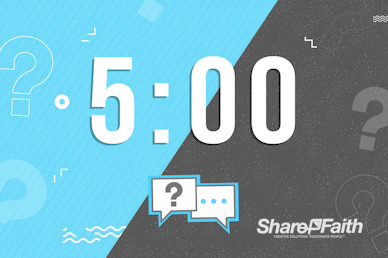 Big Questions Church Countdown Video