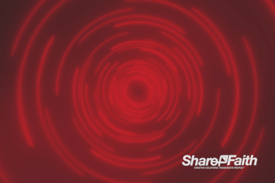 Red Laser Beam Vortex Motion Loop
