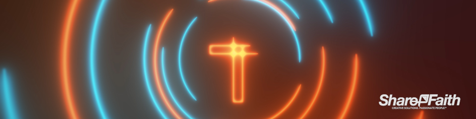 Laser Beam Cross Revolution Multi Screen Motion Background