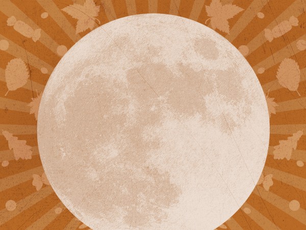 Fall Festival Harvest Moon Worship Background