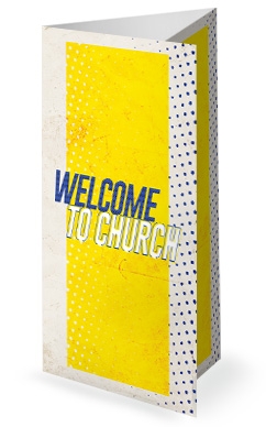 God's Plan Church Trifold Bulletin Cover