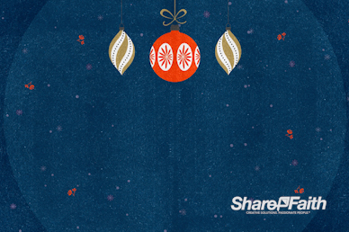 Christmas Party Motion Background