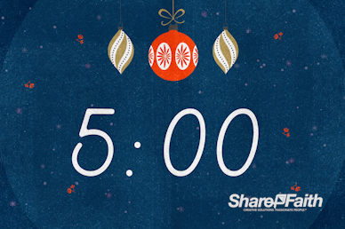 Christmas Party Countdown Video