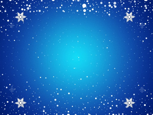 Happy New Year Winter Church Background