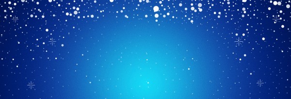 Happy New Year Winter Church Website Banner