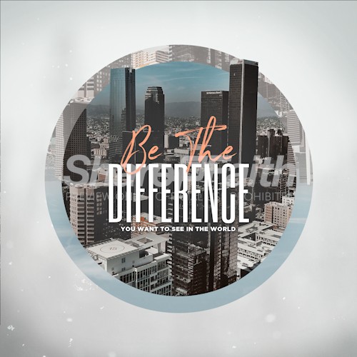 Be The Difference Social Media Graphic