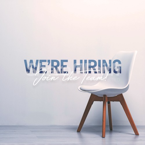 We're Hiring Social Media Image