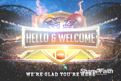 Super Sunday Stadium Welcome Motion Graphic