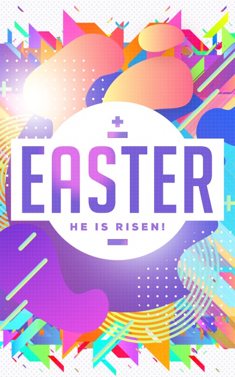Church Easter Service Bulletin