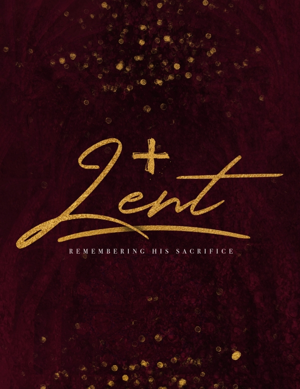 Ash Wednesday Season Of Lent Flyer Template