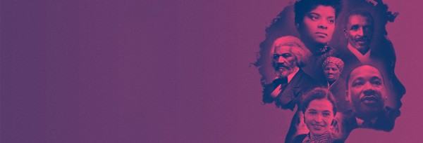 Black History Month Church Service Website Banner