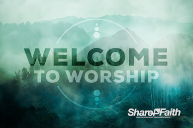Prayer Service Church Welcome Video
