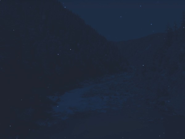 Colorful Nature Night Beach Worship Background