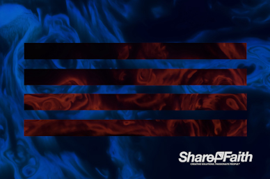 Abstract Galaxy Warped Worship Motion Background