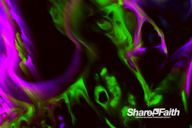 Abstract Galaxy Neon Worship Video Background
