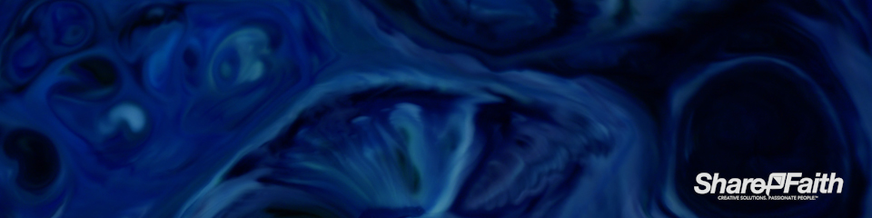 Abstract Galaxy Blue Multi Screen Motion Background