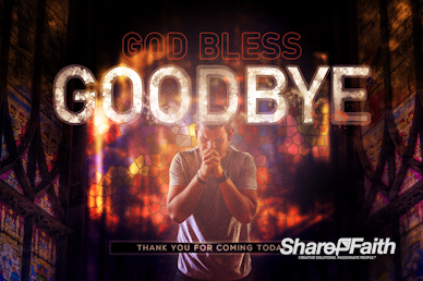 Dangerous Prayers Goodbye Motion Graphic