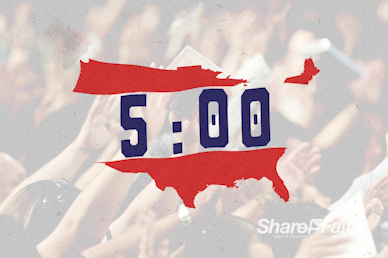 American National Day of Prayer Church Countdown