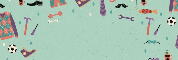 Manly Father's Day Church Website Banner