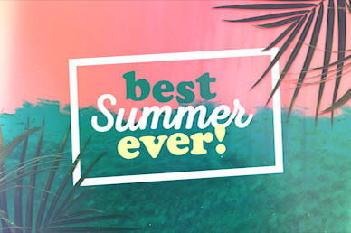 Best Summer Ever Church Motion Graphic
