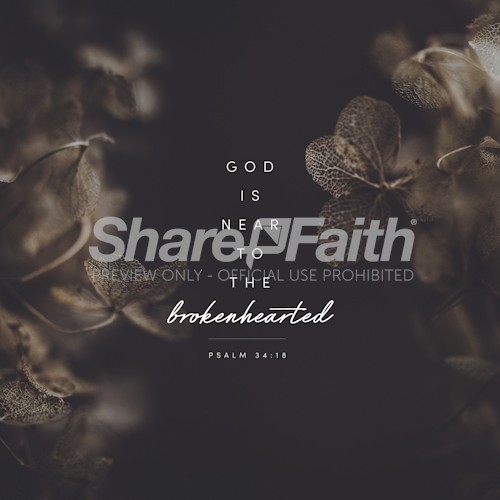 God is Near Social Media Graphic