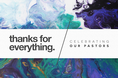 Pastor Appreciation Thanks Sermon Motion Graphic