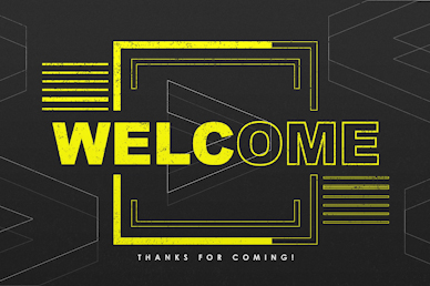 We > Me Welcome Motion Graphic