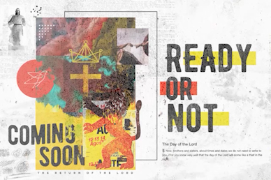 Ready Or Not Title Church Motion Graphic