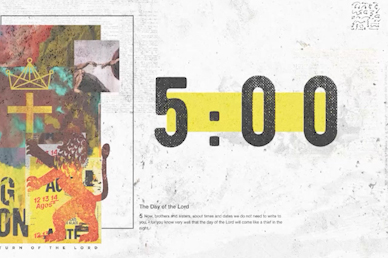 Ready Or Not Countdown Church Motion Graphic