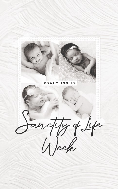 Sanctity of Life Church Bifold Bulletin
