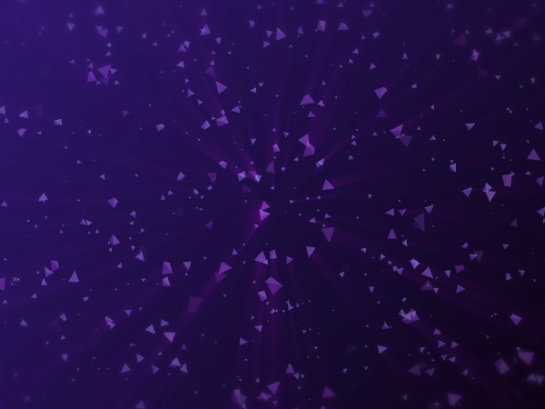 Worship Triangles Violet Light Beam Background