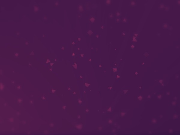 Worship Triangles Monotone Purple Background