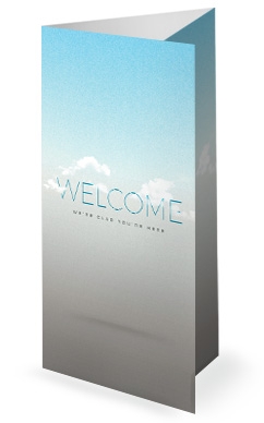 The Vow Church Trifold Bulletin
