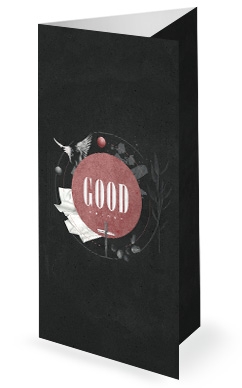 Good Friday Cross Church Trifold Bulletin