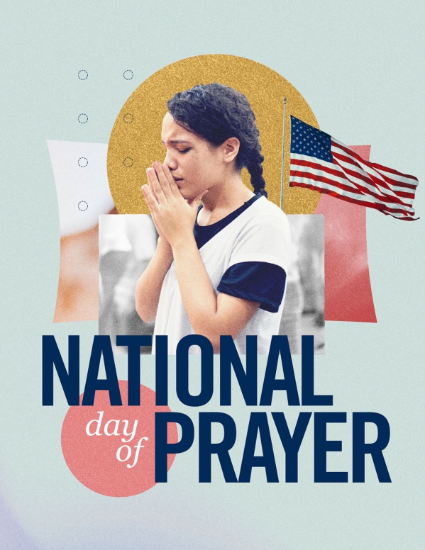 National Day Of Prayer Church Flyer